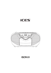 Ices ISCR-51 Bedienungsanleitung