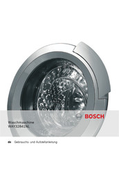 Bosch WAY32841NL Gebrauchs- Und Aufstellanleitung