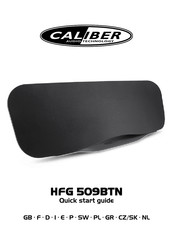 Caliber HFG 509BTN Bedienungsanleitung