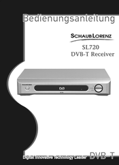 SchaubLorenz SL720 Bedienungsanleitung