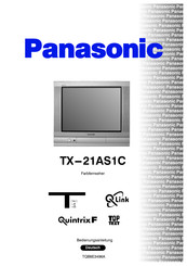 Panasonic TX-21AS1C Bedienungsanleitung
