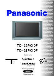 Panasonic TX-29PX10F Bedienungsanleitung