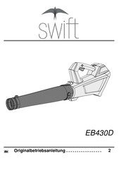 Swift EB430D Originalbetriebsanleitung