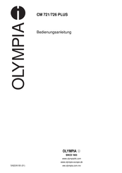 Olympia CM 721 PLUS Bedienungsanleitung