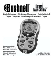 Bushnell 70-0001 Bedienungsanleitung