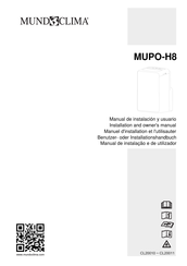 mundoclima MUPO-H8 Benutzer- Oder Installationshandbuch