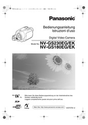 Panasonic NV-GS series Bedienungsanleitung