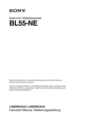 Sony BL55-NE Bedienungsanleitung