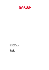 Barco EOS X Benutzerhandbuch