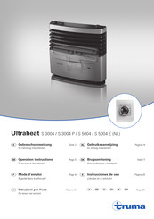 Truma Ultraheat S 3004 E Gebrauchsanweisung
