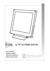 NeOvo X-215 Benutzerhandbuch