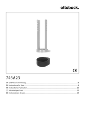 Ottobock 743A23 Gebrauchsanweisung