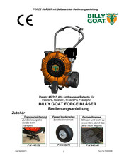 Billy Goat F1302SPH Bedienungsanleitung