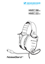 Sennheiser NoiseGard HMEC 222-III Bedienungsanleitung