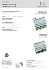 S+S Regeltechnik THERMASGARD 9112 Bedienungs- Und Montageanleitung