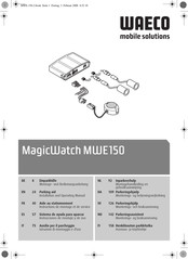 Waeco MagicWatch MWE 150 Montage- Und Bedienungsanleitung