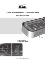 KRAUSE 50-Serie Aufbau- Und Verwendungsanleitung