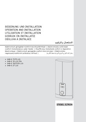 Stiebel Eltron DHB-E 24 LCD Bedienung Und Installation
