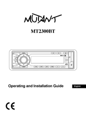 Mutant MT2300BT Bedienungsanleitung