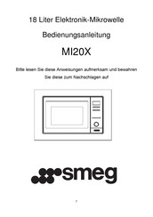 Smeg MI20X Bedienungsanleitung