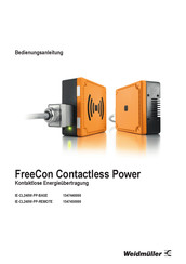 Weidmuller FreeCon Contactless Power Bedienungsanleitung