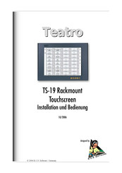 TEATRO TS-19 Installation Und Bedienung