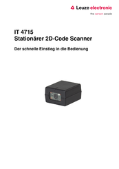 Leuze electronic IT 4715 Bedienungsanleitung