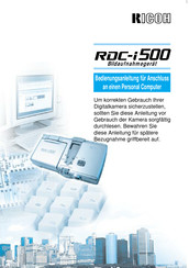 Ricoh RDC-i500 Bedienungsanleitung