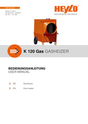 Heylo K 120 Gas Bedienungsanleitung