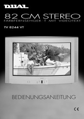Dual TV 8244 VT Bedienungsanleitung