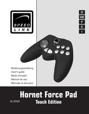 Speedlink Hornet Force Pad Touch Edition Bedienungsanleitung