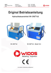 widos WI-CNC 6.0 Betriebsanleitung
