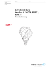 Endress+Hauser Cerabar S series Betriebsanleitung