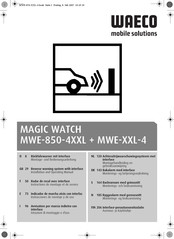 Waeco MAGIC WATCH MWE-XXL-4 Montage- Und Bedienungsanleitung