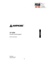 Amprobe AT-5000 Bedienungshandbuch