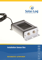 Solare Datensysteme Solar-Log Sensor Box Installation