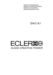 Ecler DAC161 Benutzerhandbuch