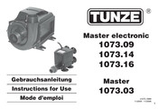 Tunze Master electronic 1073.14 Gebrauchsanleitung