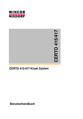 Wincor Nixdorf CERTO series Benutzerhandbuch