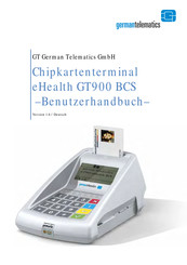 German Telematics eHealth GT900 BCS Benutzerhandbuch
