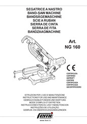 Femi NG 160 Gebrauchsanleitungen Und Wartung