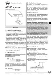 Siko AS100 Benutzerinformation