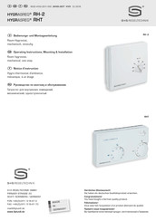 S+S Regeltechnik HYGRASREG RHT Montageanleitung