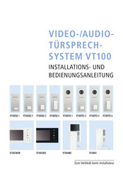Indexa VT100A2-1 Installations- Und Bedienungsanleitung