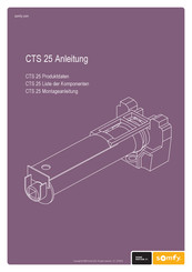 SOMFY CTS 25 Anleitung