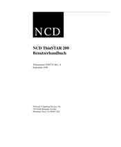NCD ThinSTAR 200 Benutzerhandbuch