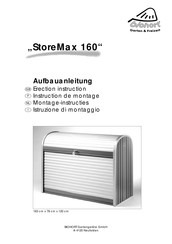 Biohort StoreMax 160 Aufbauanleitung