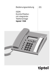 TIPTEL 194 Bedienungsanleitung