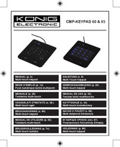 Konig Electronic CMP-KEYPAD 60 Anleitung