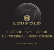 Leupold GX -3i Bedienungsanleitung